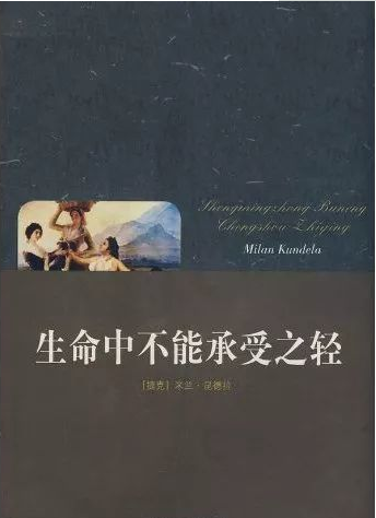 “生命中无法承受的光明”中的经典句子