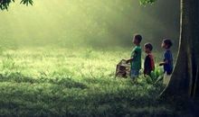 童年开心快乐的句子