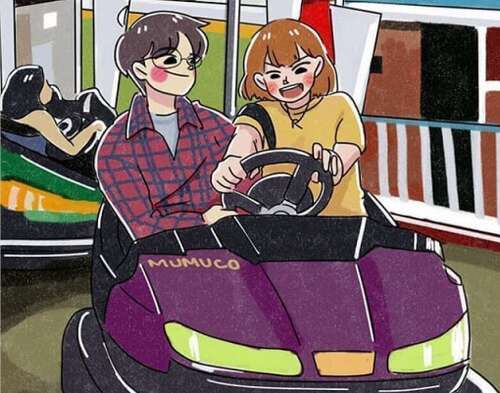 见女友快乐的句子