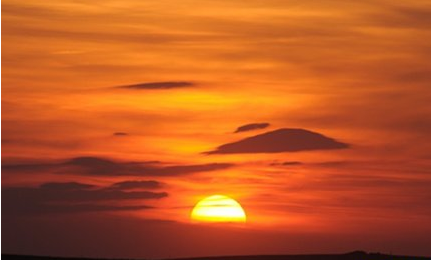 关于日落的歌词