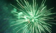 关于看烟花的句子