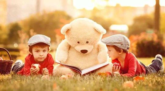 快乐的孩子们句子2