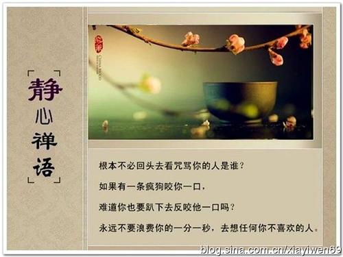 佛教沉思的四个词