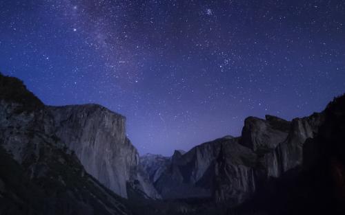 繁星点点的夜景美句2
