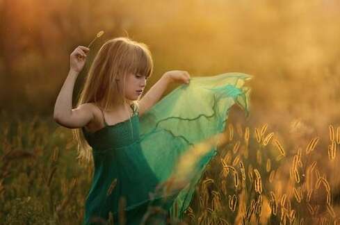 快乐的孩子们的微笑