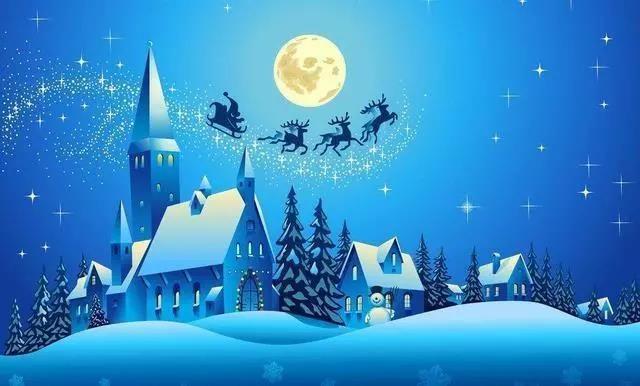 圣诞前夕的祝福，令人心动和短2