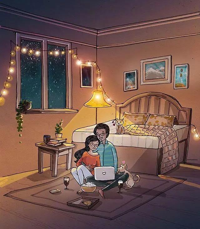 爱的句子短句幸福