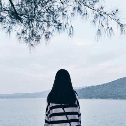 看到一个心烦意乱的人