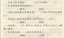 三年级好词好句摘抄短一点