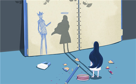 我的丈夫被淘汰了。我觉得伤心的句子1