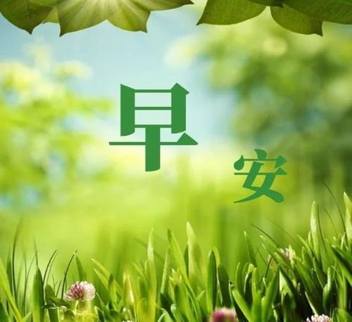 早上温暖的问候短信2