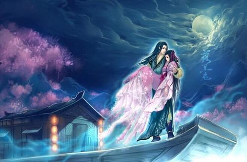 公开恋情古风的话