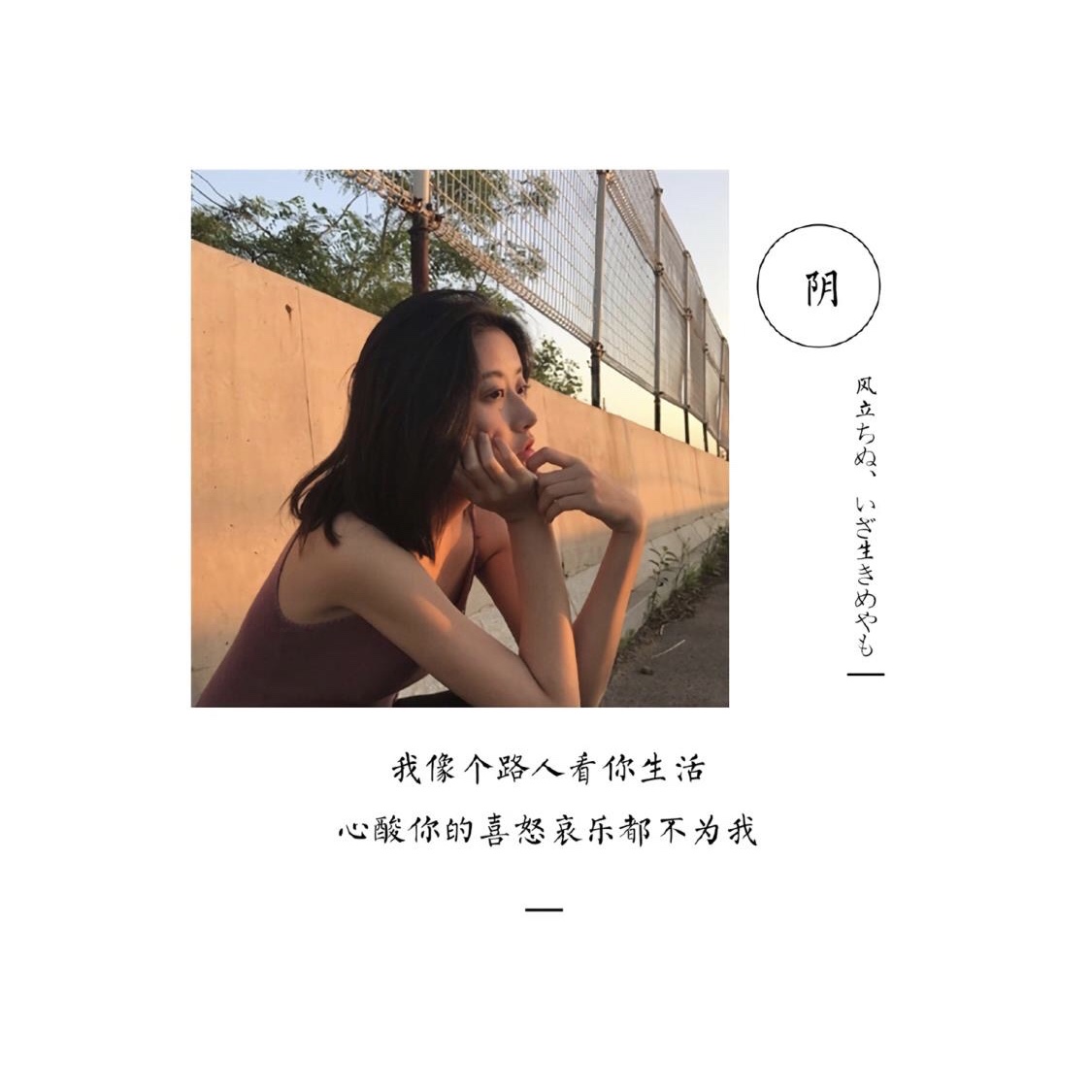 孤独的心和酸句1