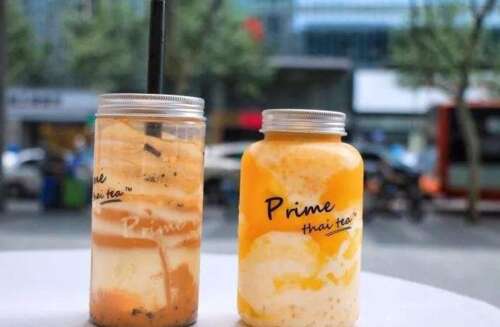 茶的朋友用牛奶茶