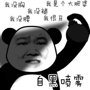 幽默的搞笑自黑句子