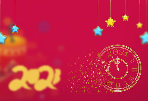 2021年新年的问候短