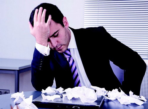 无法努力工作的人