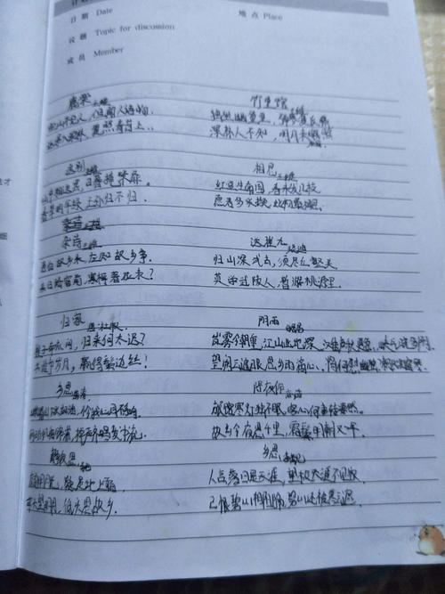 美丽的诗歌提取了