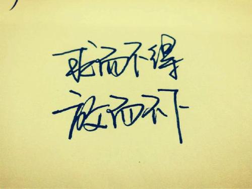 描述无法注意的句子