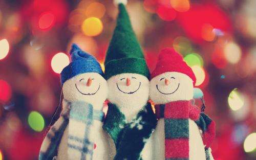 圣诞快乐问候简单