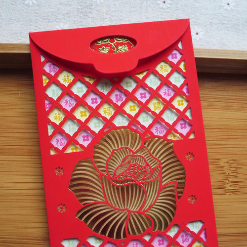 红色信封新年问候