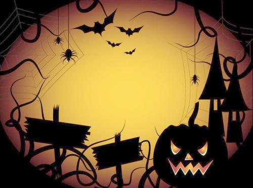 万圣节夫妇朋友谈话