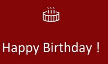 简短暖心的生日祝福语