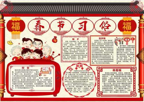 关于新年的手写新闻大全新年的传统风俗和民间传说