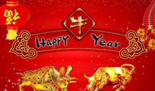 2021年与牛年春节祝福语简短
