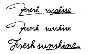 成熟稳定的签名