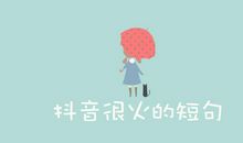 抖音的简介短语