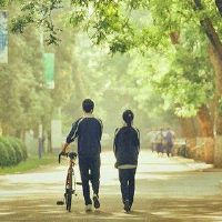 表达句子简短：如果你做不同的思想，你可以走路