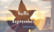 九月第一天开心的句子