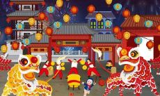 喜迎春节的句子