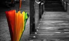 当天下雨时通过短信向顾客致意的亲切问候信息