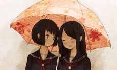 欣赏两位少女深厚友谊的赞誉之辞