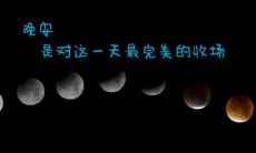 经典唯美句子，让你向全世界道晚安！