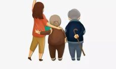 以崇高的喜悦之情描述老年人心中的幸福和快乐