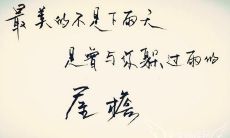 当读到时美得让人心碎的句子汇聚一堂