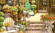 一些关于绚丽花园的精美描述句子