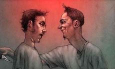 当今社会人们的表面情感过于虚伪，并缺乏真诚的内心感受