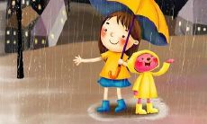 在阴雨天里送上短小温馨的话语，温暖心扉的雨天暖心短句